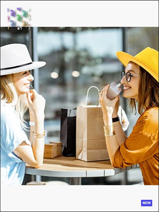 12pcs Adjustable Wide Brim Felt Panama Hats Wool Blend Buckle Belt Vintage main image 5